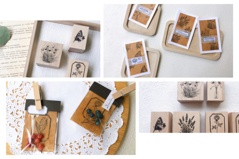 「ワークショップ用です」って言い訳しながら、スタンプ遊び